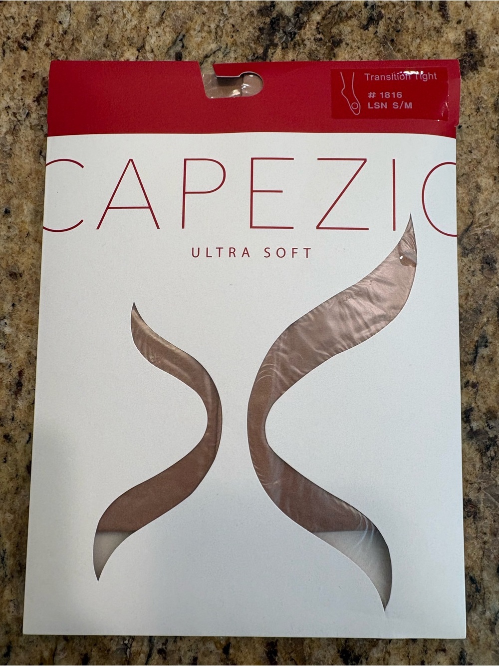 Capezio transition dance tights. Matte Semi- Opaque. Size small/medium